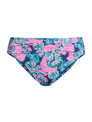 Плавки бикини Lagoon Sarong с заниженной талией, разноцветный Lilly Pulitzer