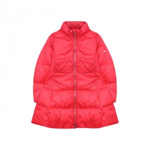 Пальто с капюшоном Emporio Armani. Цвет: розовый