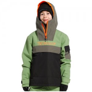 Куртка сноубордическая Анорак Artois-R-Jr. Turf Green (см:176) Rehall. Цвет: зеленый/черный