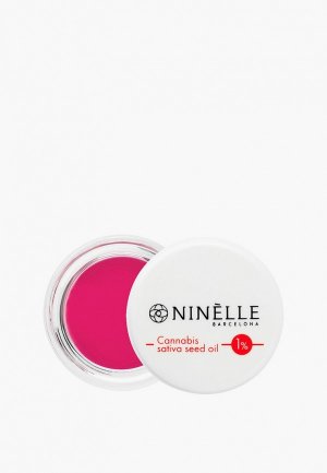 Бальзам для губ оттеночный Ninelle питательный. Цвет: розовый