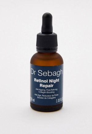 Сыворотка для лица Dr Sebagh Антивозрастная ночная с ретинолом, 30 мл.. Цвет: прозрачный