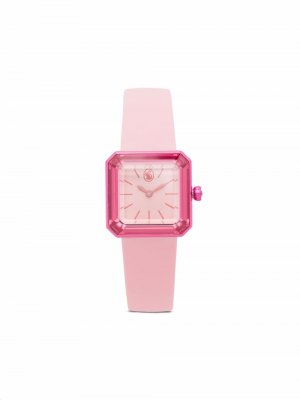Наручные часы Pink 25 мм Swarovski. Цвет: розовый