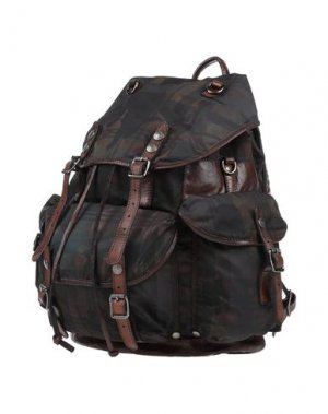 Рюкзаки и сумки на пояс CAMPOMAGGI. Цвет: темно-коричневый