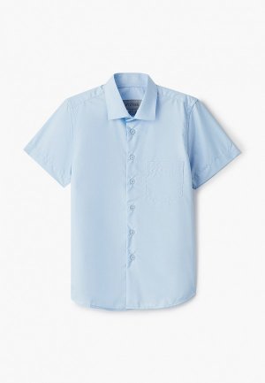 Рубашка Stenser. Цвет: голубой