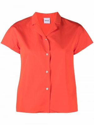 Рубашка с короткими рукавами Aspesi. Цвет: оранжевый