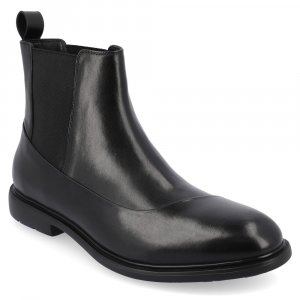 Мужские ботинки челси Hanford с простым носком , черный Thomas & Vine