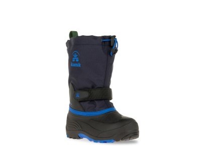 Снежные ботинки Waterbug 5 — детские , черный/темно-синий Kamik