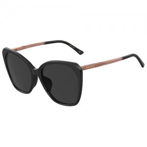 Солнцезащитные очки  ELE/F/S 807 IR IR, черный Jimmy Choo. Цвет: черный