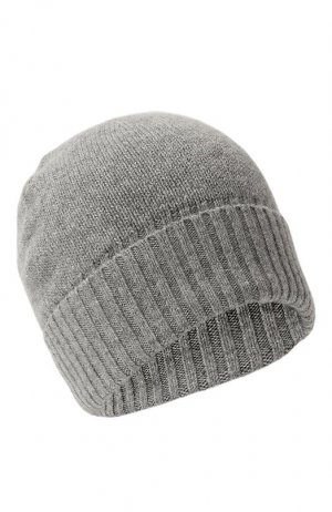 Кашемировая шапка Allude. Цвет: серый