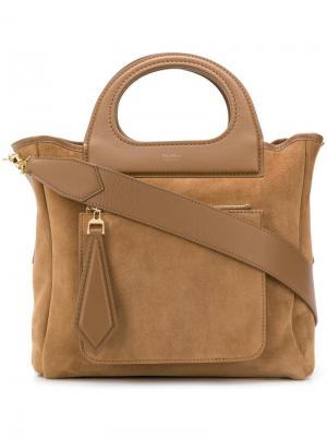 Mini tote bag Max Mara. Цвет: коричневый