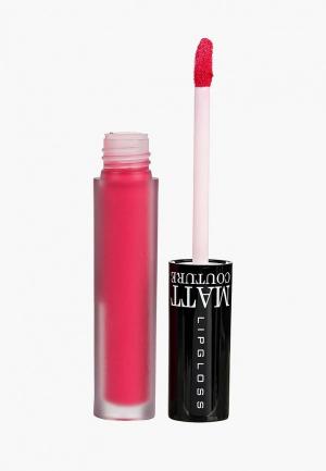 Блеск для губ BelorDesign Matt couture т.53 ягодный, 2,9 г. Цвет: розовый