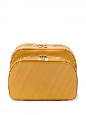 Рюкзак pre-owned с монограммой Louis Vuitton. Цвет: желтый