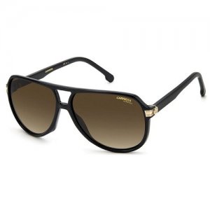 Солнцезащитные очки Carrera 1045/S 2M2 HA HA, черный, коричневый. Цвет: черный