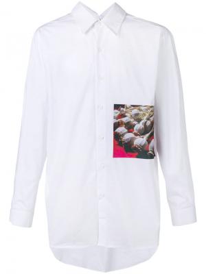 Рубашка на пуговицах с принтом Yuiki Shimoji