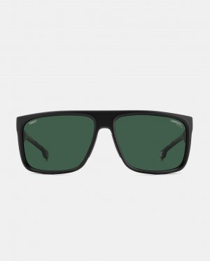 Черные мужские солнцезащитные очки прямоугольной формы , черный Carrera