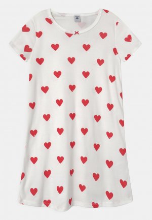 Ночная рубашка Heart , цвет marshmallow/terkuit Petit Bateau