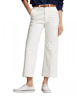 Укороченные широкие брюки Lauren , цвет White Ralph