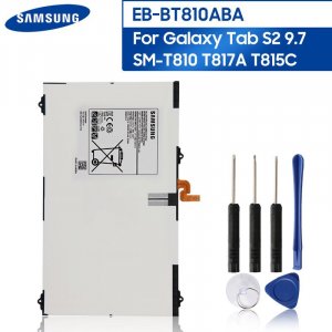 Оригинальный аккумулятор для планшета EB-BT810ABE EB-BT810ABA GALAXY Tab S2 9,7 SM-T815C SM-T810 SM-T817A SM-T813 SM-T819C 5870 мАч Samsung