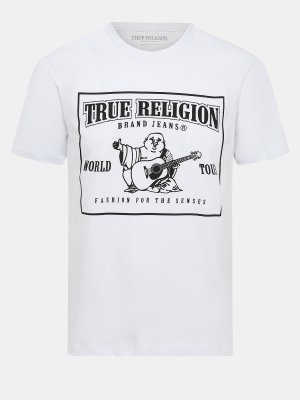 Футболки True Religion. Цвет: белый