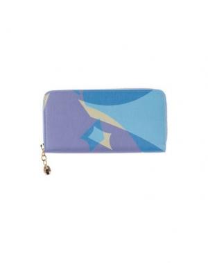 Бумажник VIKTOR & ROLF. Цвет: небесно-голубой