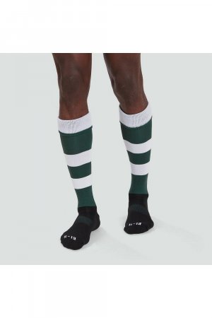 Носки для регби с обручем , зеленый Canterbury