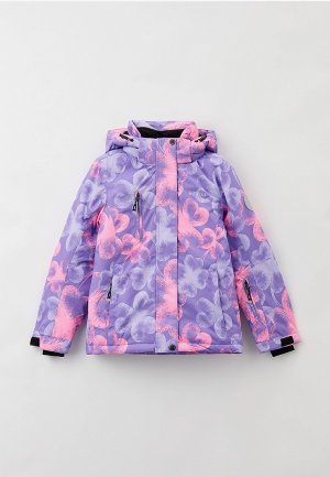 Куртка горнолыжная Vitacci. Цвет: фиолетовый