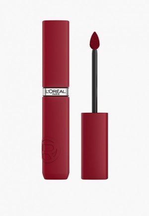 Помада жидкая LOreal Paris L'Oreal Infaillible Lipstick, матовая, тон 420 Le Rouge Paris, 5 мл. Цвет: бордовый