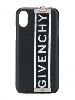 Чехол для iPhone X с логотипом Givenchy. Цвет: черный
