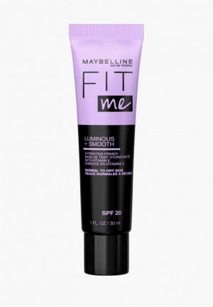 Праймер для лица Maybelline New York увлажняющий FIT ME SPF 20, 30 мл. Цвет: прозрачный