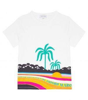 Хлопковая футболка с принтом , разноцветный Marc Jacobs