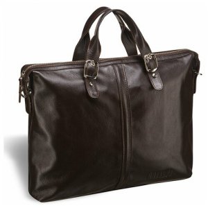 Деловая сумка Denver (Денвер) brown BRIALDI. Цвет: коричневый