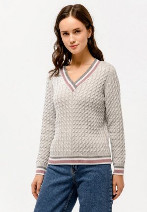 Пуловер Scandica Alexa. Цвет: серый