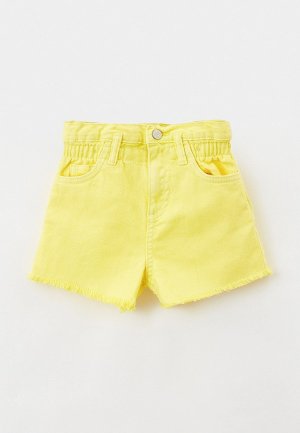 Шорты джинсовые Sela Exclusive online. Цвет: желтый