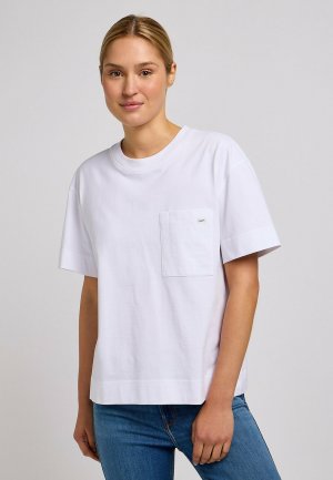 Базовая футболка Pocket , цвет bright white Lee