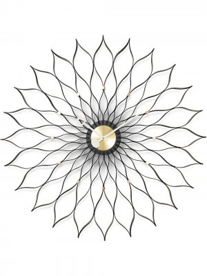 Настенные часы Sunflower Vitra. Цвет: черный