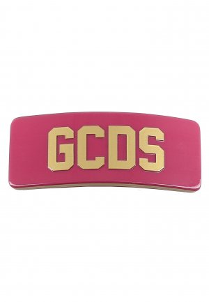 Заколка GCDS. Цвет: розовый