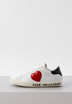 Кеды Love Moschino. Цвет: белый