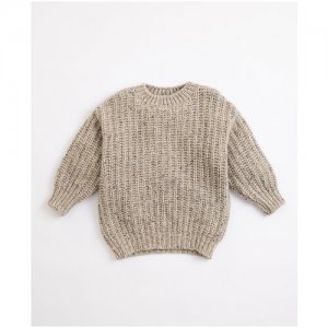 Вязаный свитер для мальчиков бренда PLAY UP, размер 6Y Up. Цвет: серый