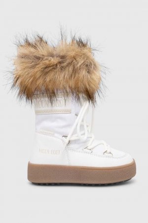 Детские зимние ботинки MB JTRACK MONACO LOW WP, белый Moon Boot