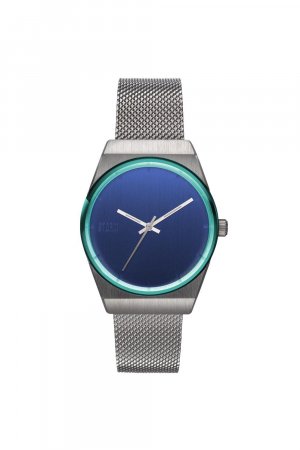 Модные аналоговые часы Mini Cirero синего цвета из нержавеющей стали — 47486/b, синий Storm