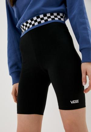 Шорты спортивные Vans WM FLYING V LEGGING. Цвет: черный
