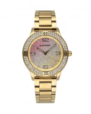 Женские часы Frozen RA564202 со стальным и золотым ремешком , золотой Radiant