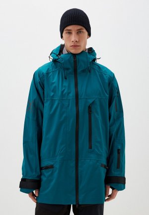 Куртка сноубордическая Versta. Цвет: бирюзовый