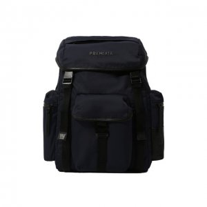 Текстильный рюкзак Premiata. Цвет: синий