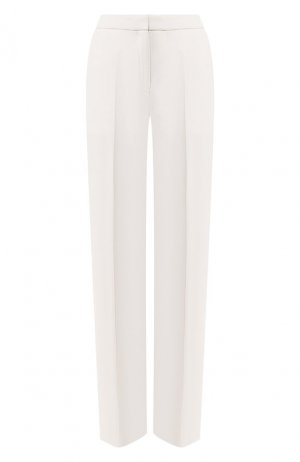 Брюки из вискозы By Malene Birger. Цвет: кремовый