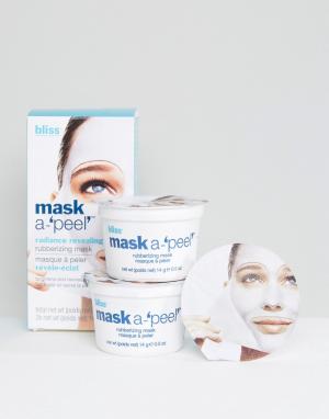Очищающая маска для сияющего лица 3 x 14 г Mask-A -Peel Bliss. Цвет: бесцветный