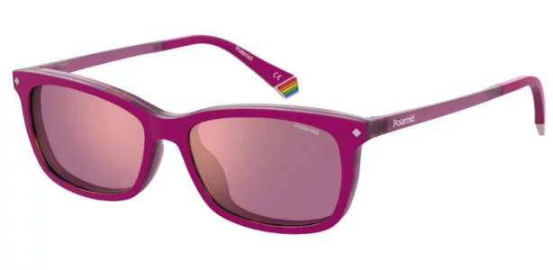 Солнцезащитные очки женские PLD 6140/CS розовые Polaroid