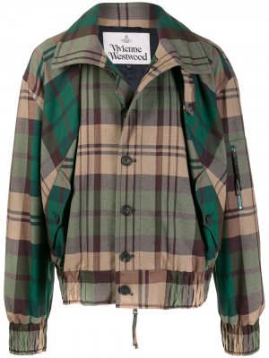 Куртка-бомбер Wilma Vivienne Westwood. Цвет: зеленый