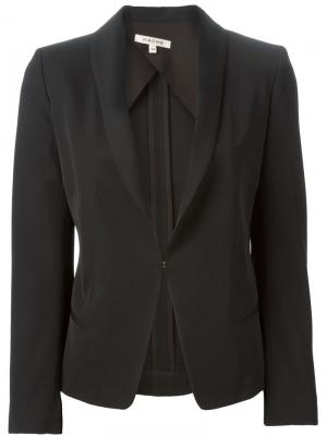 Пиджак с застёжкой-крючком Hache. Цвет: чёрный