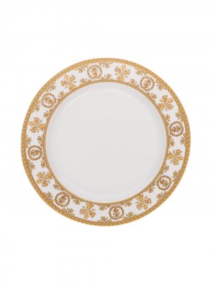 Фарфоровая тарелка I Love Baroque Versace. Цвет: белый